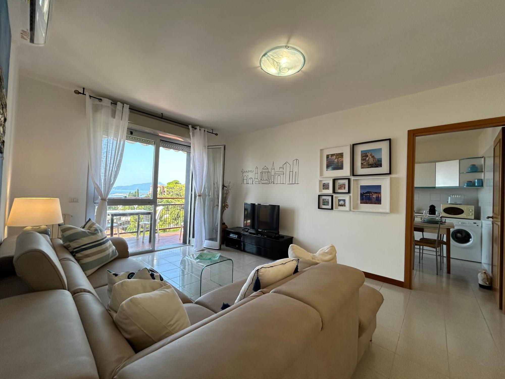 Maison Panorama Lavagna Kültér fotó
